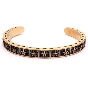 Titanium Star Retro Star Cuff Bracelet